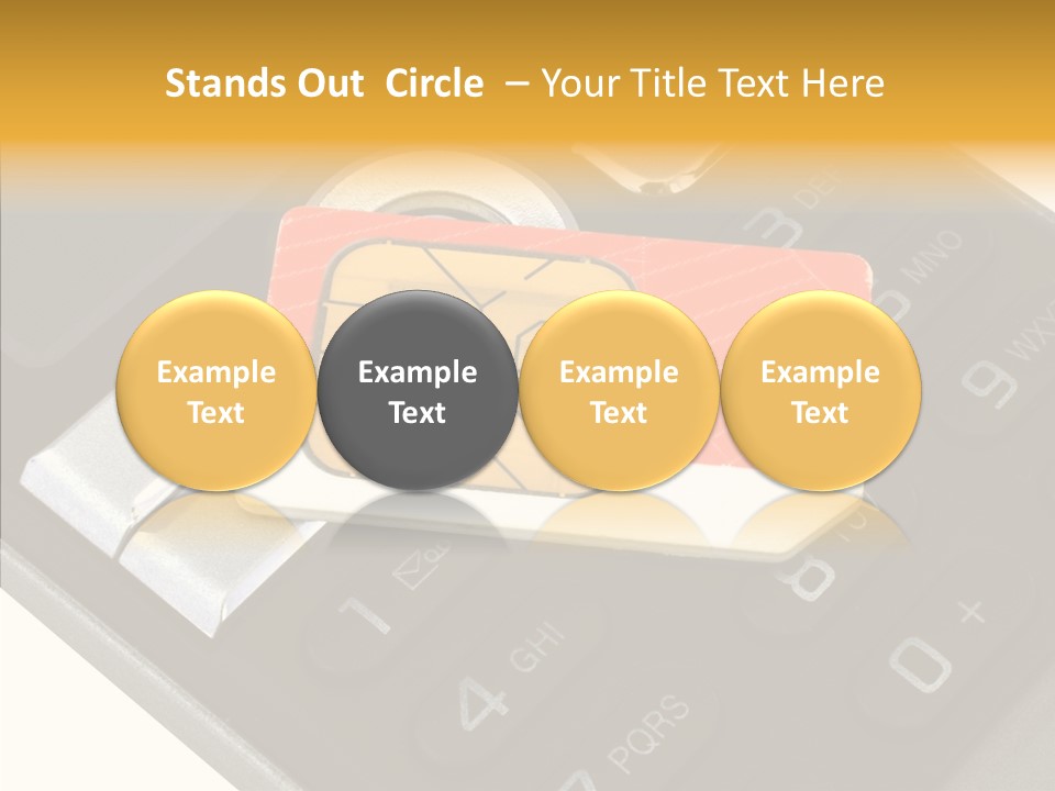 Card Data Detail PowerPoint Template