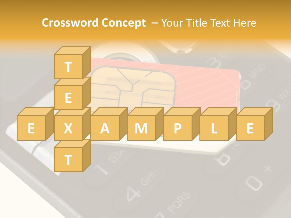 Card Data Detail PowerPoint Template