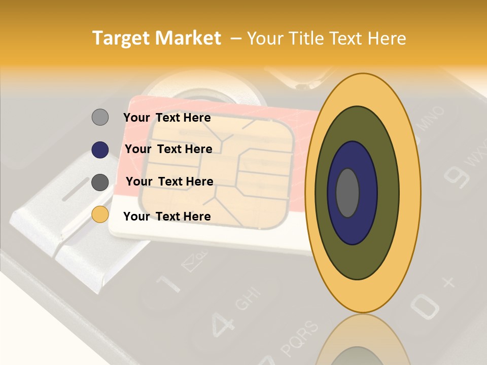 Card Data Detail PowerPoint Template