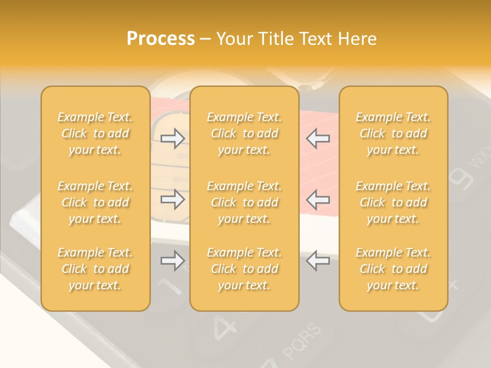 Card Data Detail PowerPoint Template
