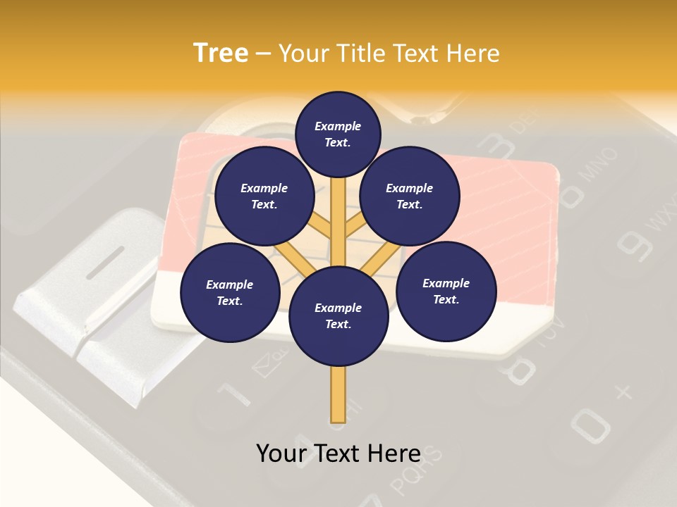 Card Data Detail PowerPoint Template