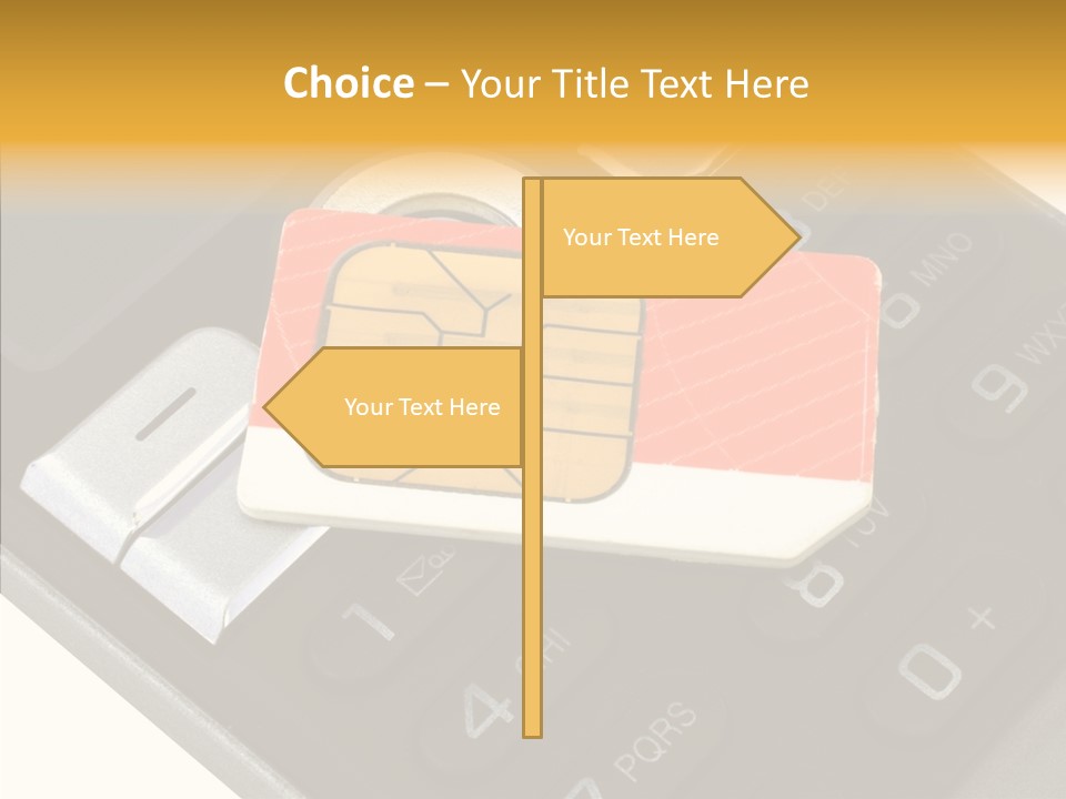 Card Data Detail PowerPoint Template