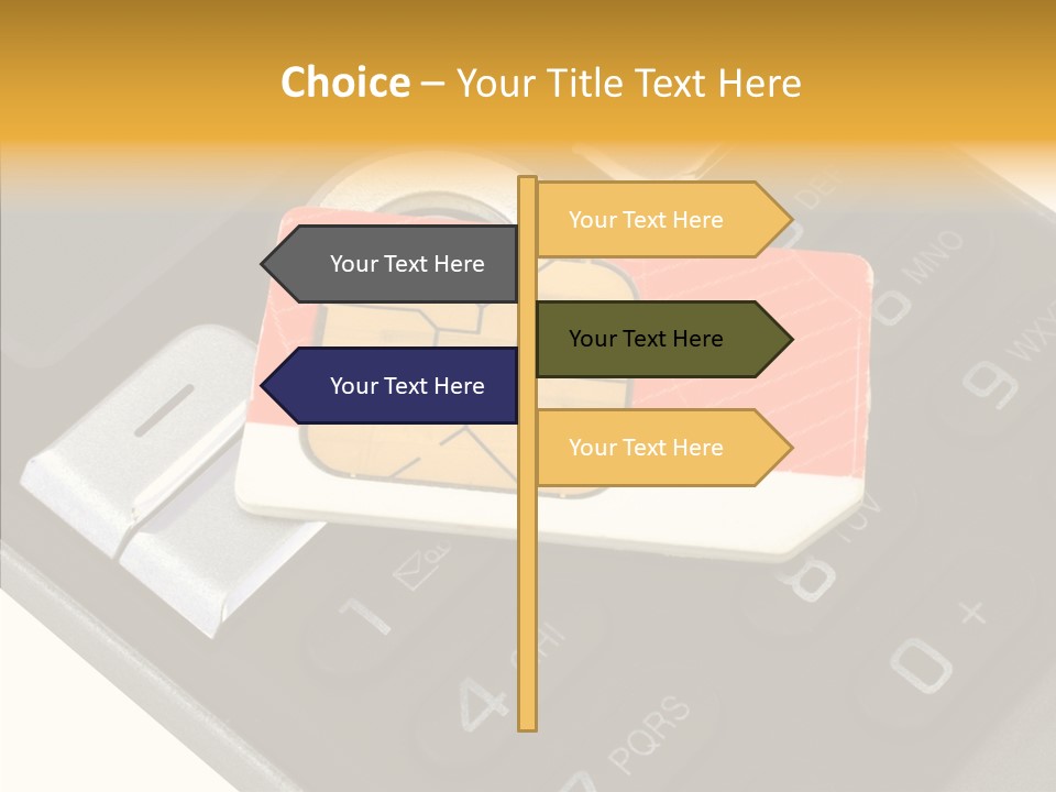 Card Data Detail PowerPoint Template