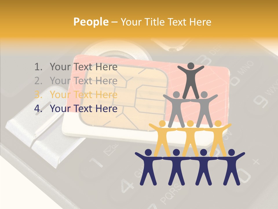 Card Data Detail PowerPoint Template