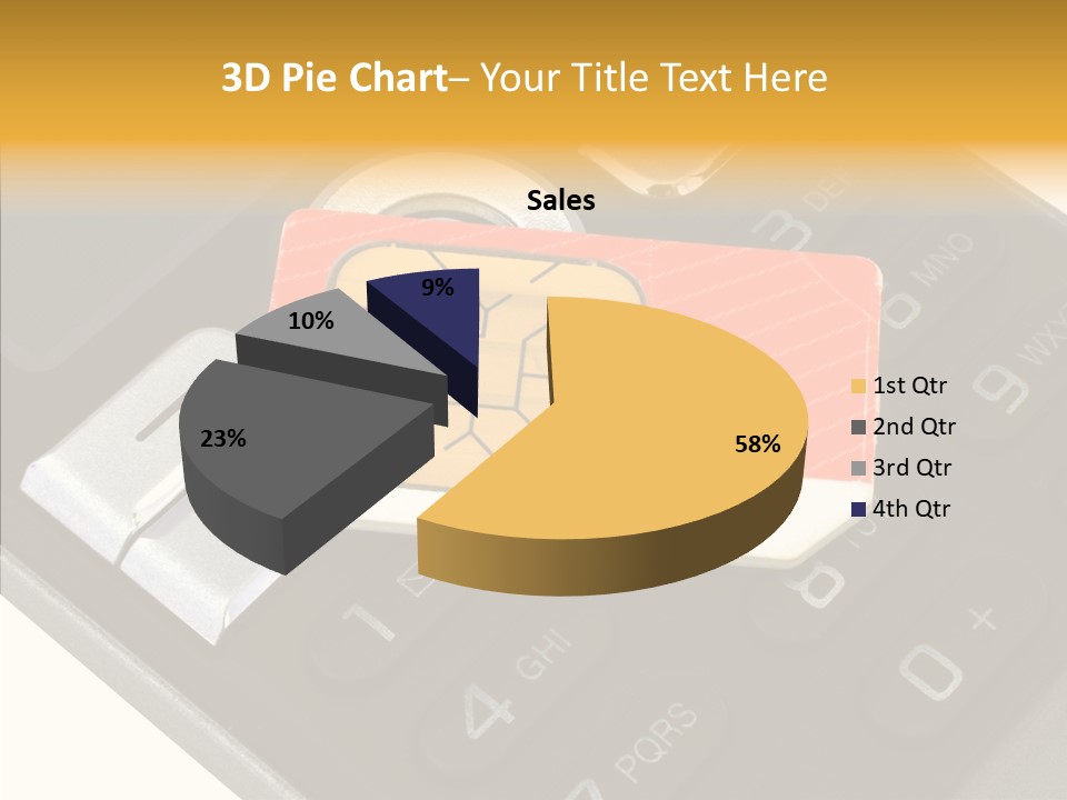 Card Data Detail PowerPoint Template