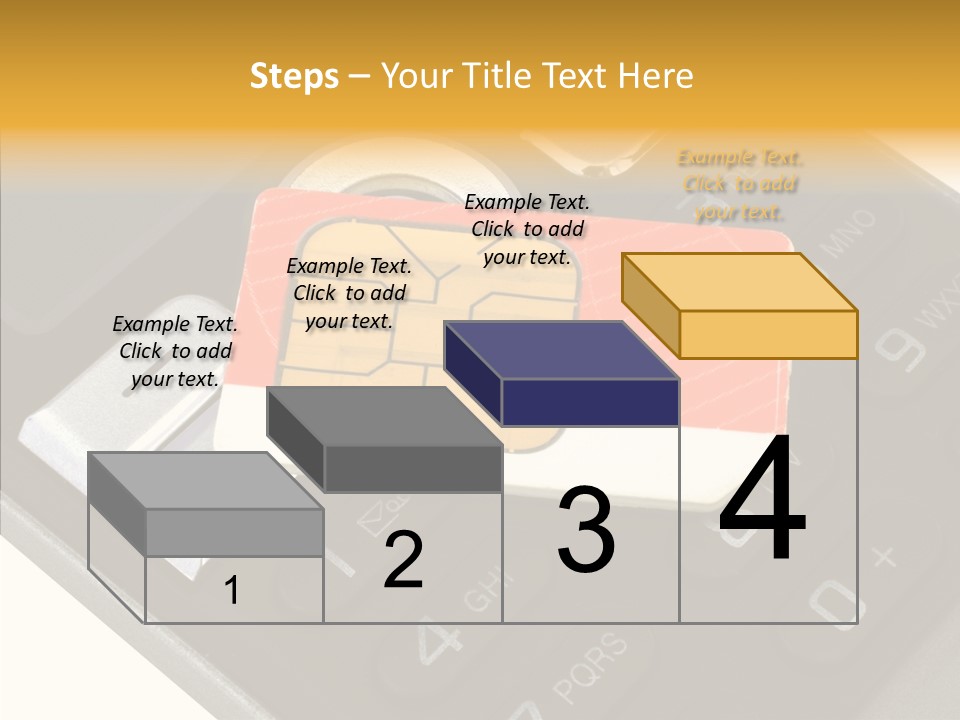 Card Data Detail PowerPoint Template