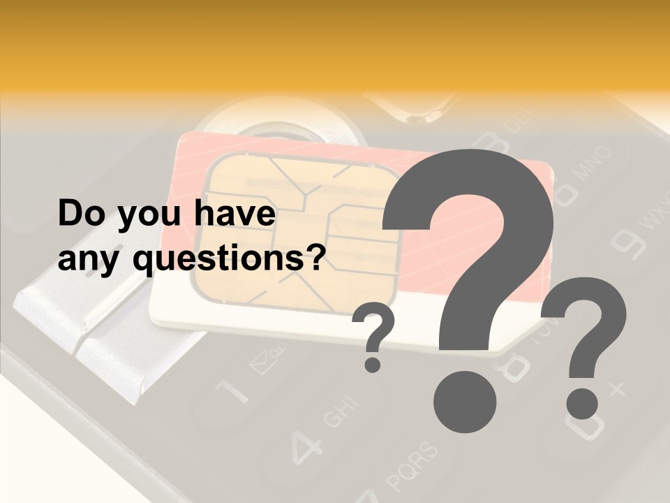 Card Data Detail PowerPoint Template