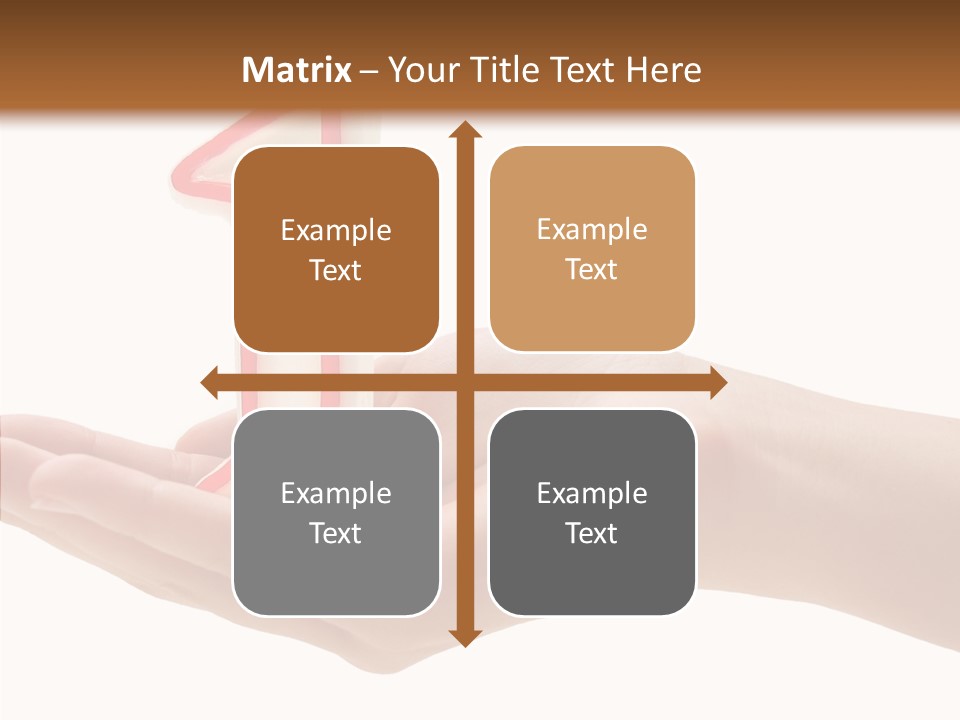 One Hand Celebrate PowerPoint Template