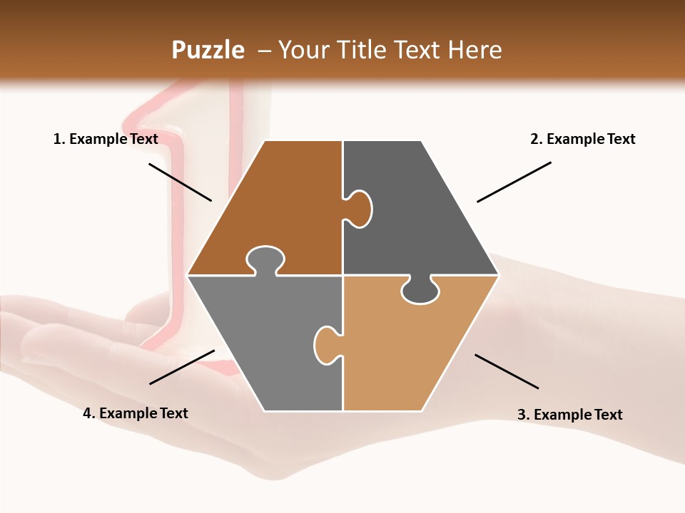 One Hand Celebrate PowerPoint Template