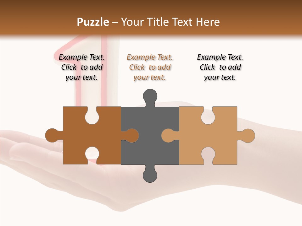 One Hand Celebrate PowerPoint Template