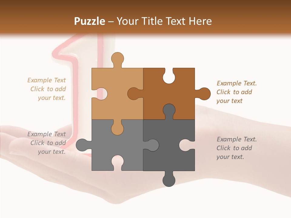 One Hand Celebrate PowerPoint Template