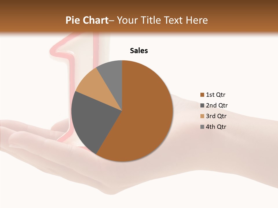 One Hand Celebrate PowerPoint Template
