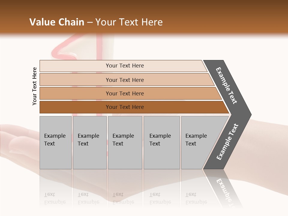 One Hand Celebrate PowerPoint Template