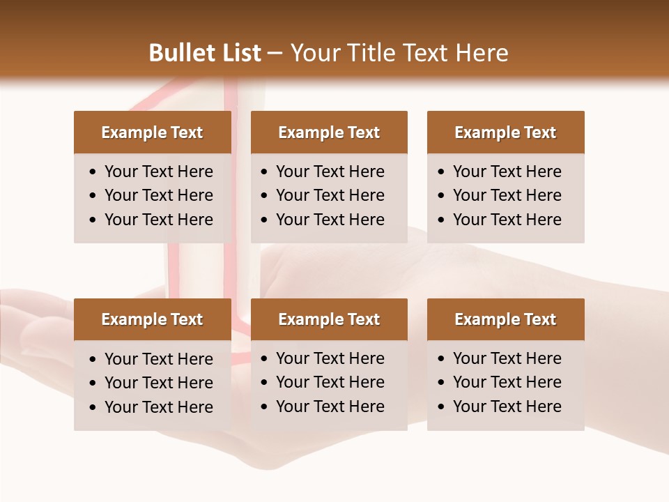 One Hand Celebrate PowerPoint Template