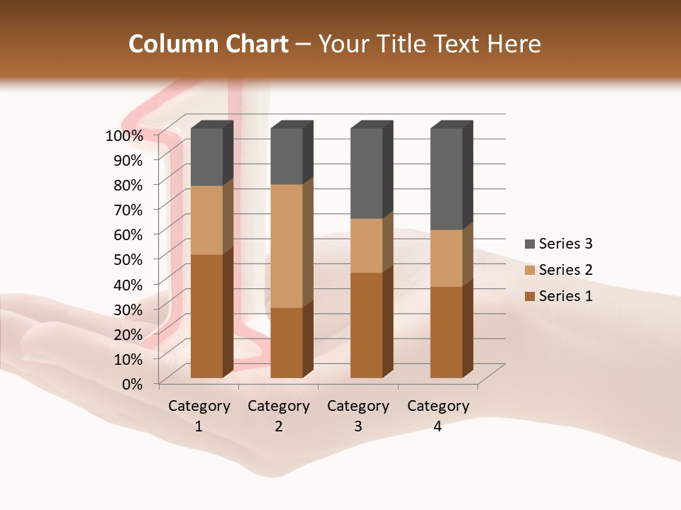 One Hand Celebrate PowerPoint Template