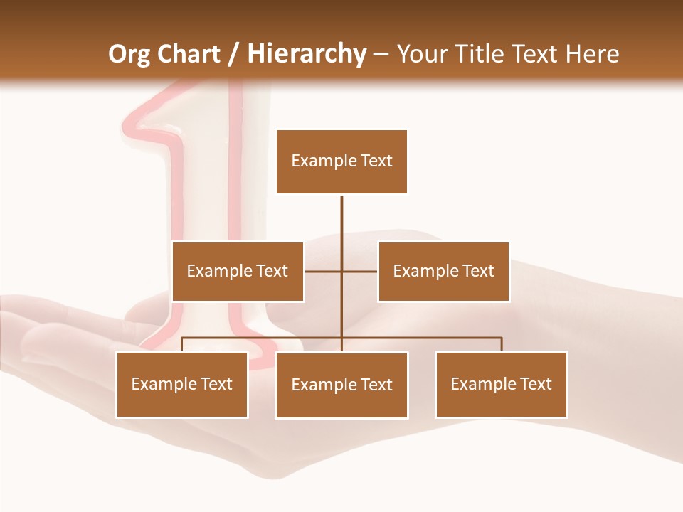 One Hand Celebrate PowerPoint Template