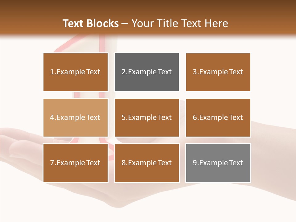 One Hand Celebrate PowerPoint Template