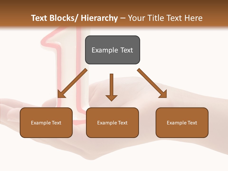 One Hand Celebrate PowerPoint Template