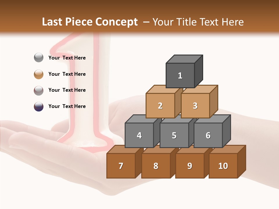 One Hand Celebrate PowerPoint Template