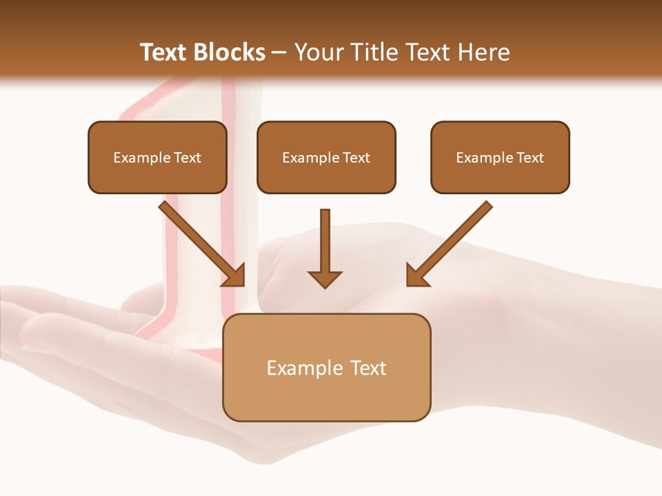 One Hand Celebrate PowerPoint Template