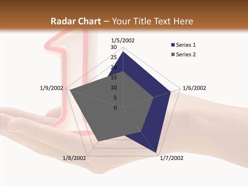 One Hand Celebrate PowerPoint Template