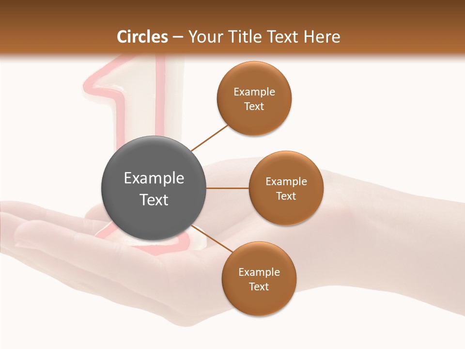 One Hand Celebrate PowerPoint Template