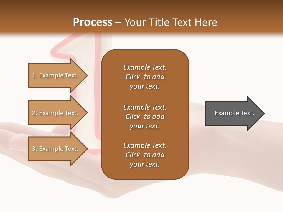 One Hand Celebrate PowerPoint Template