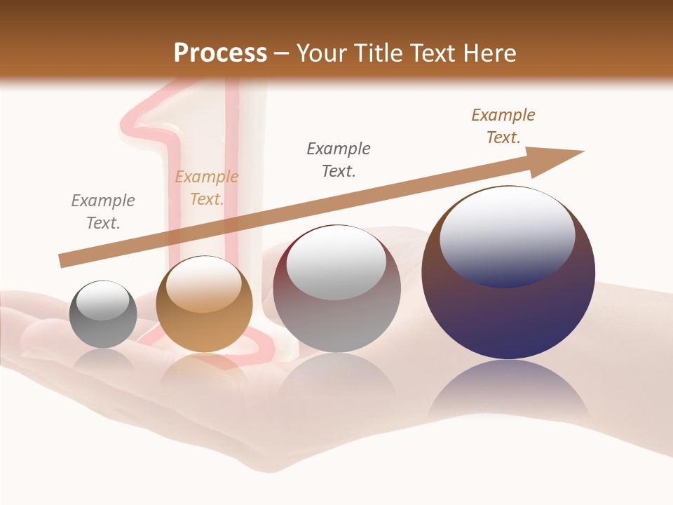 One Hand Celebrate PowerPoint Template