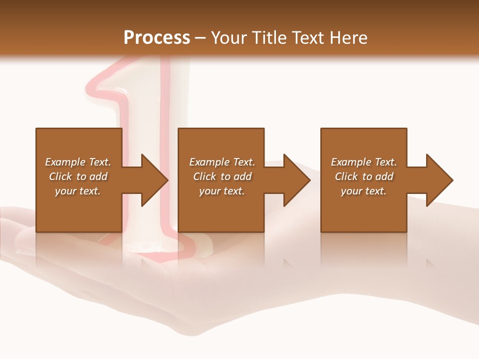 One Hand Celebrate PowerPoint Template