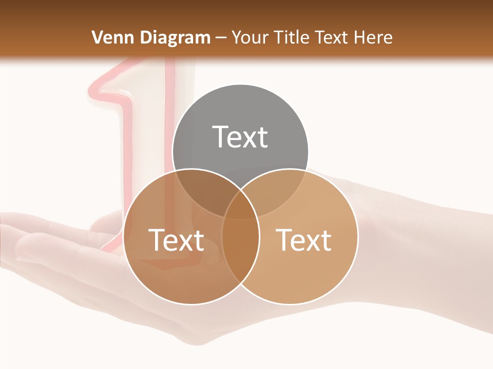 One Hand Celebrate PowerPoint Template