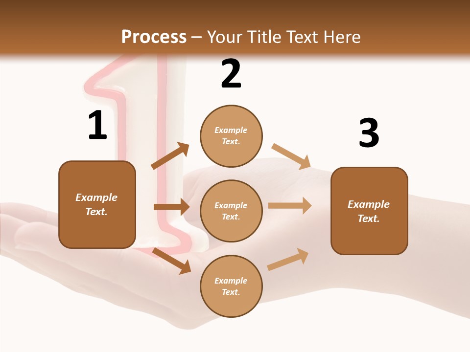 One Hand Celebrate PowerPoint Template