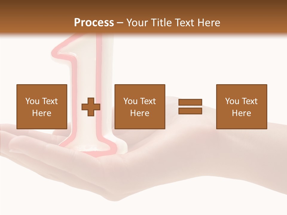 One Hand Celebrate PowerPoint Template