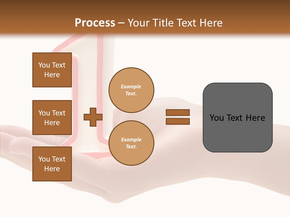 One Hand Celebrate PowerPoint Template
