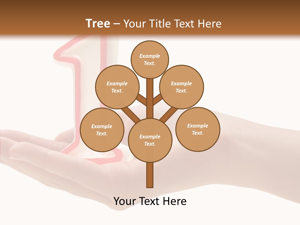 One Hand Celebrate PowerPoint Template