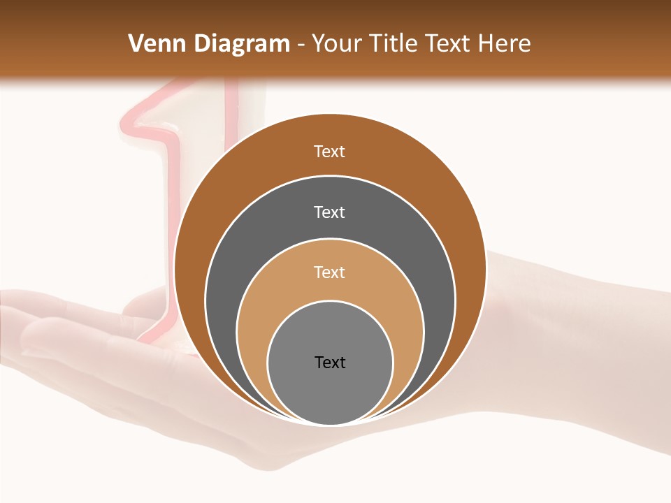One Hand Celebrate PowerPoint Template