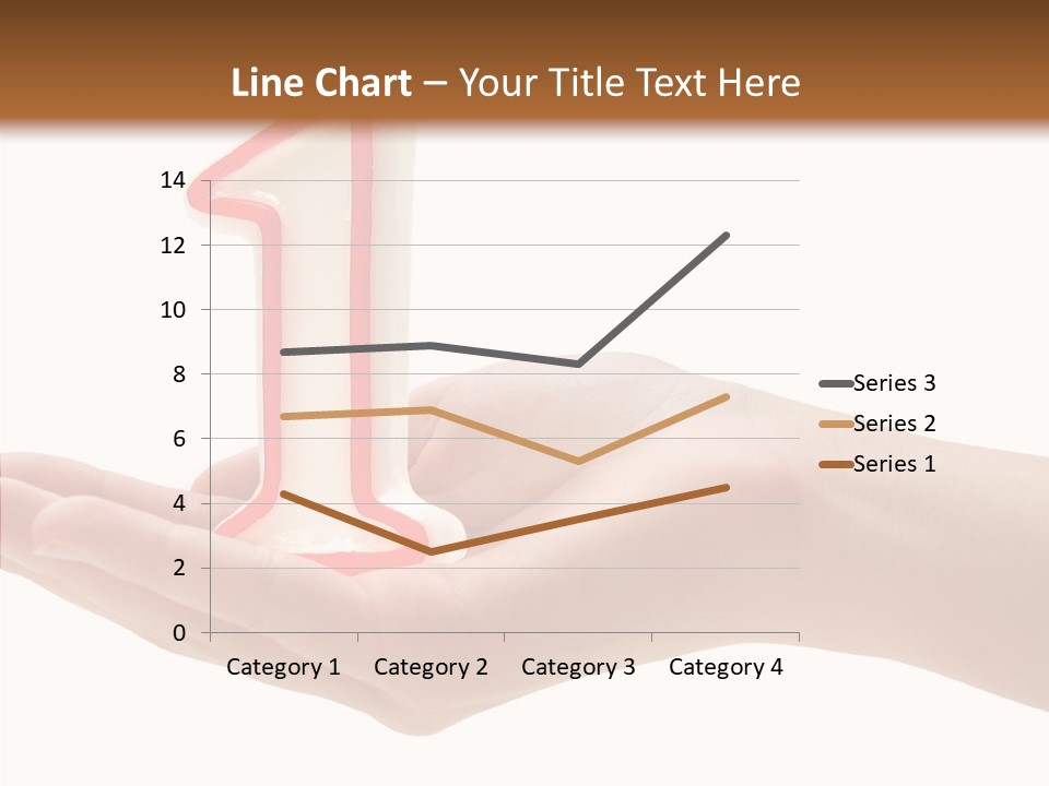 One Hand Celebrate PowerPoint Template