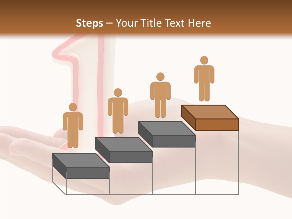 One Hand Celebrate PowerPoint Template