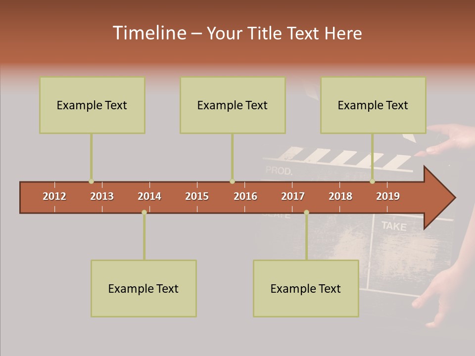 Black Director Actor PowerPoint Template