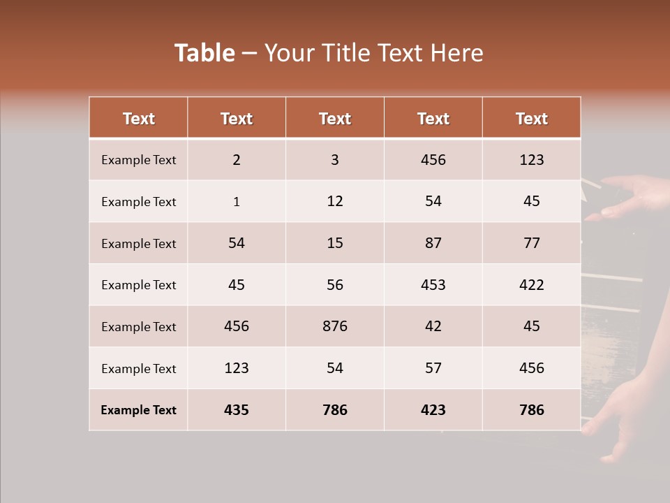 Black Director Actor PowerPoint Template