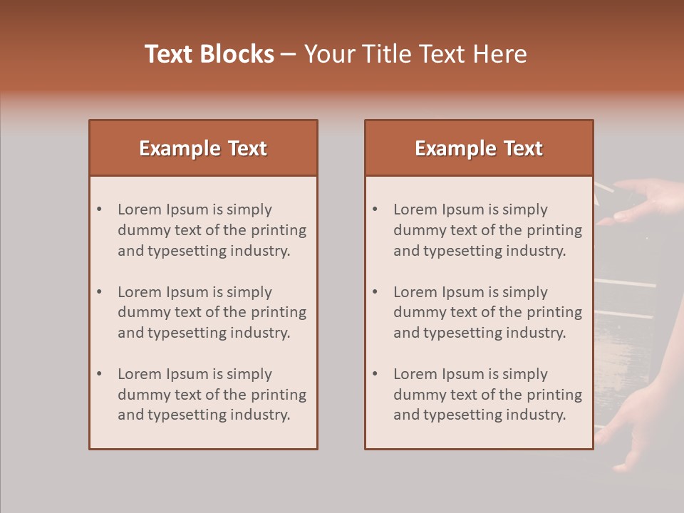 Black Director Actor PowerPoint Template
