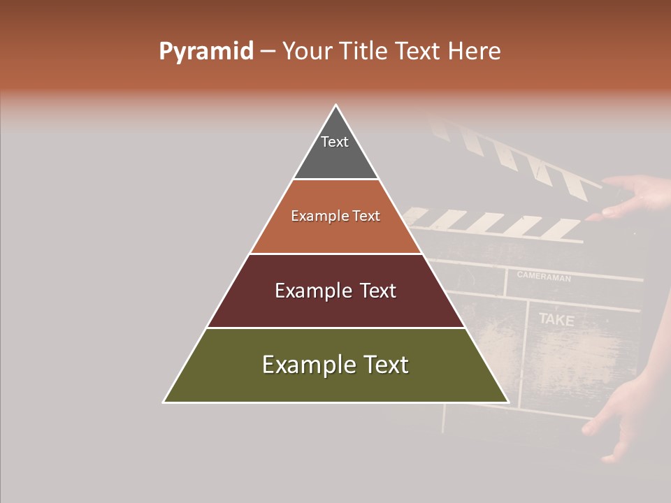 Black Director Actor PowerPoint Template