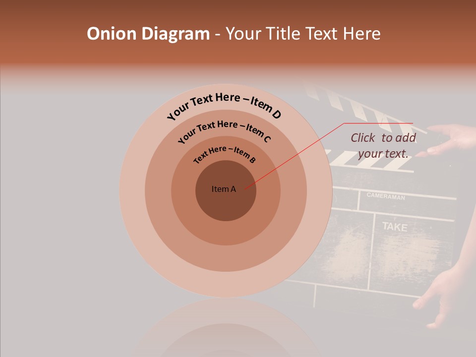 Black Director Actor PowerPoint Template