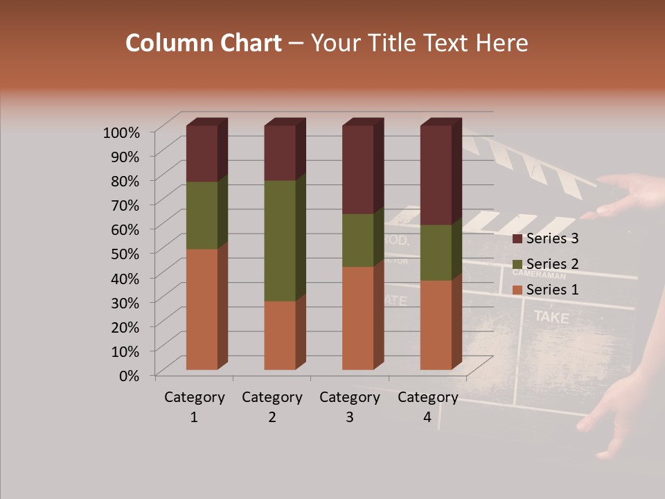 Black Director Actor PowerPoint Template