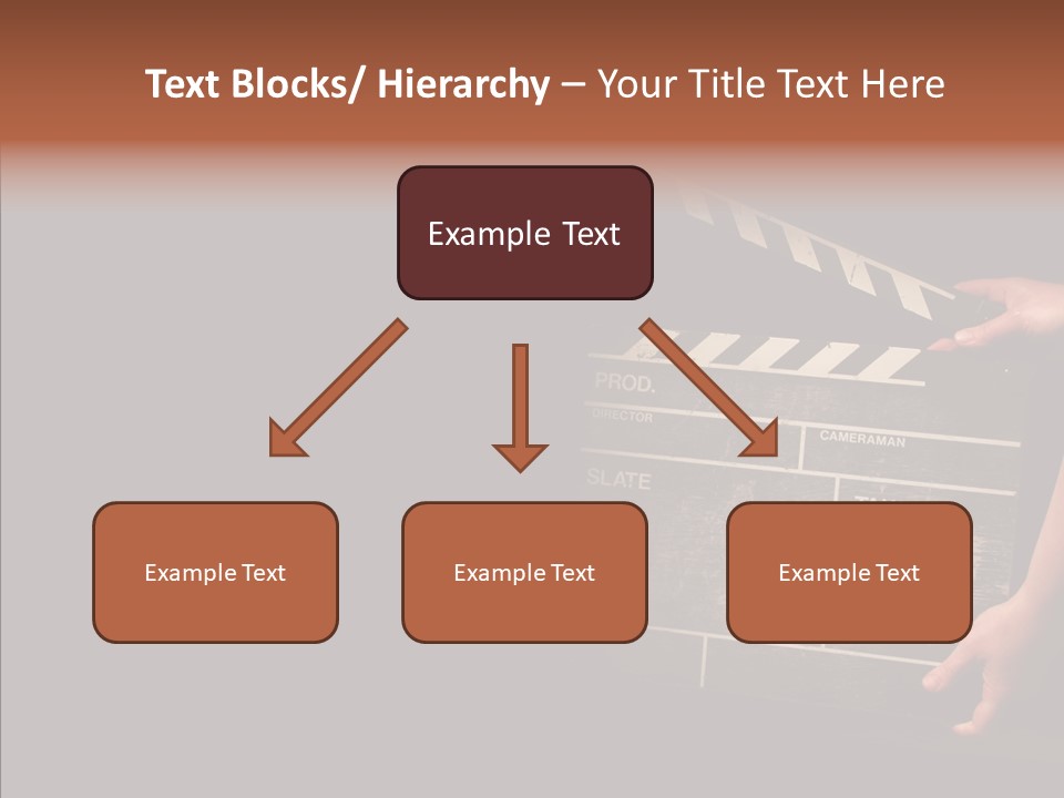 Black Director Actor PowerPoint Template