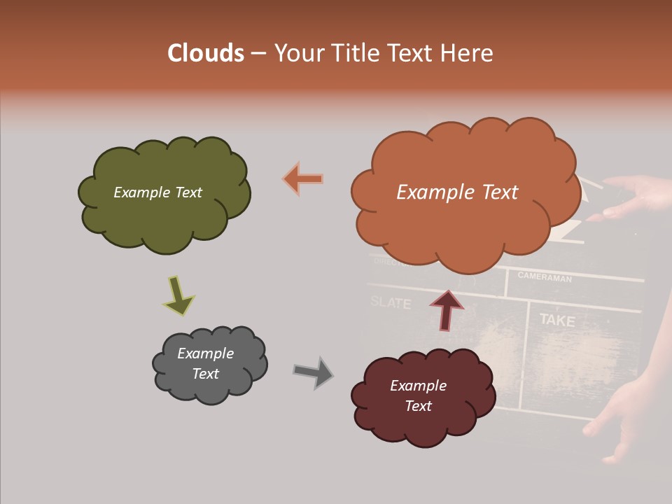 Black Director Actor PowerPoint Template