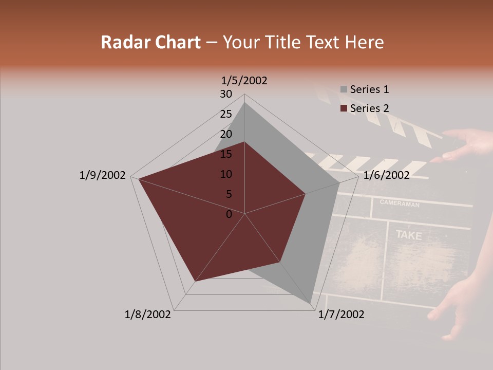 Black Director Actor PowerPoint Template
