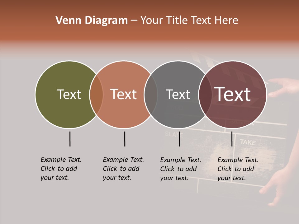 Black Director Actor PowerPoint Template
