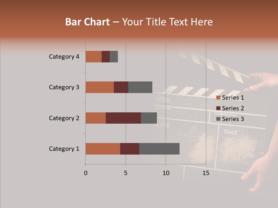 Black Director Actor PowerPoint Template