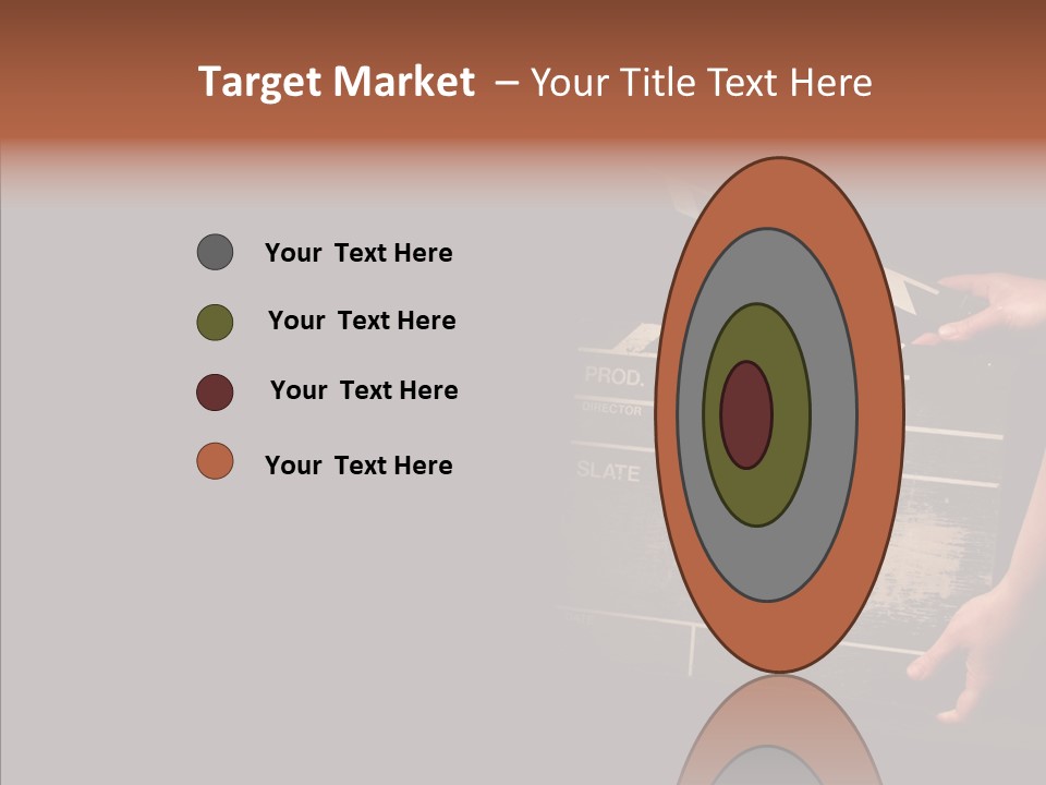 Black Director Actor PowerPoint Template