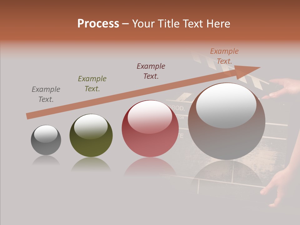 Black Director Actor PowerPoint Template